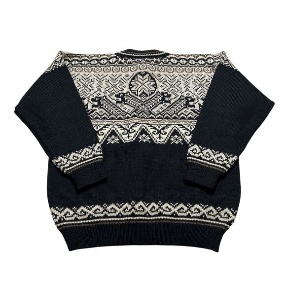 Dale of Norway Nagano Wool Sweater Men’s Small Wool Nordic Pattern Norway Knit - Picture 8 of 15